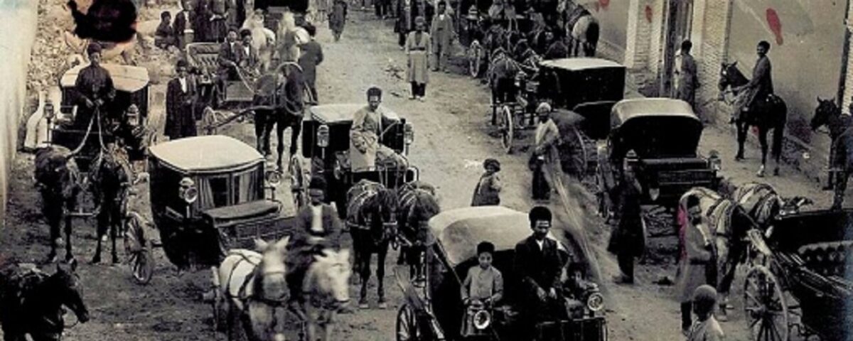 عکس/ جمع‌آوری مالیات در دوره مظفرالدین‌شاه